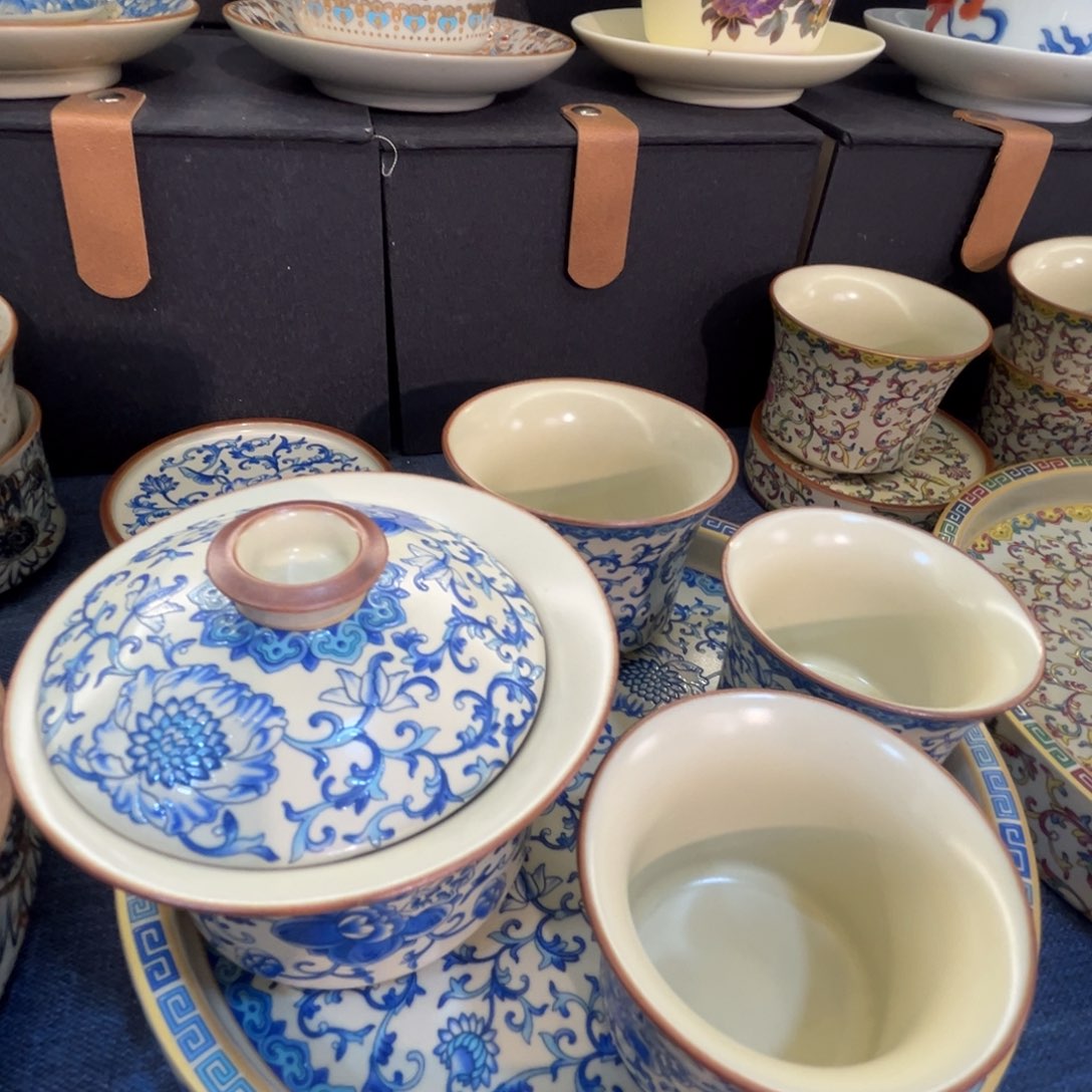 这些盖碗真好看！！！