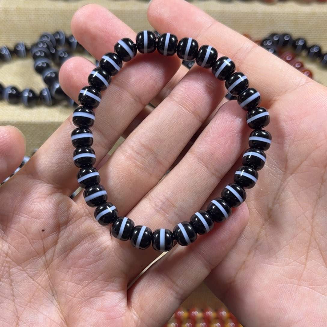 玛瑙/玉髓手链未镶嵌止*