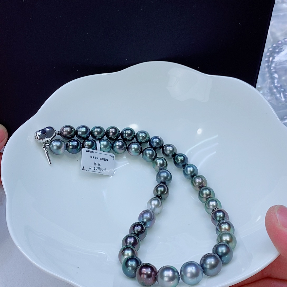 海水珍珠颈饰银S925镶嵌