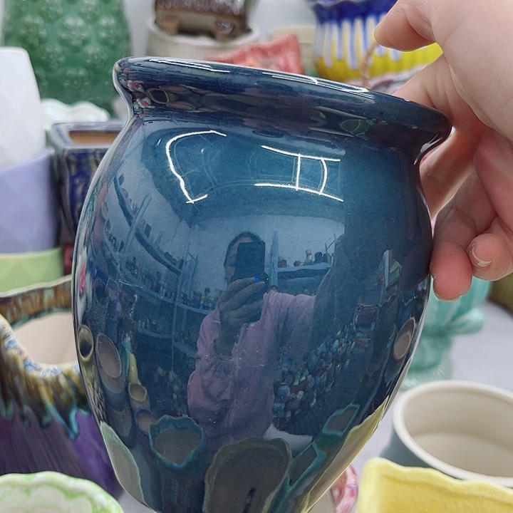 多肉绿植陶瓷花盆