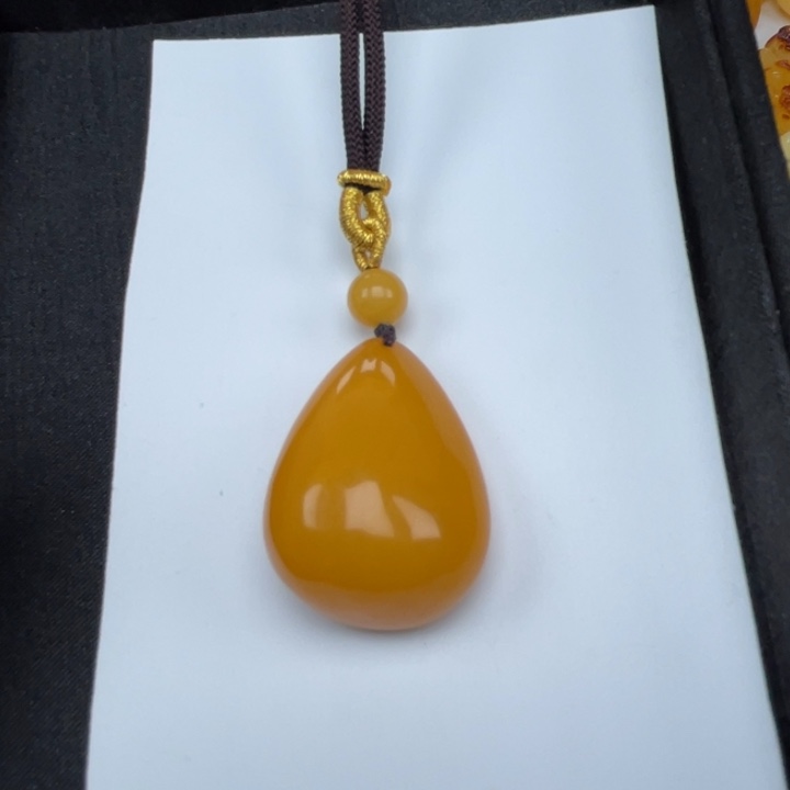 裸石蜜蜡未镶嵌蜜蜡吊坠