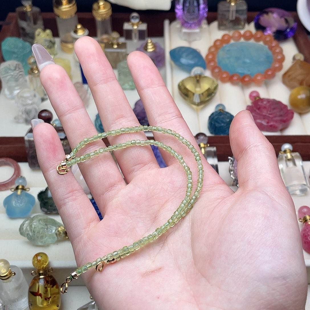 水晶颈饰未镶嵌天然水晶吊坠859