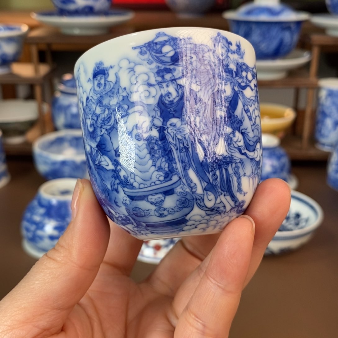 景德镇陶瓷手工手绘