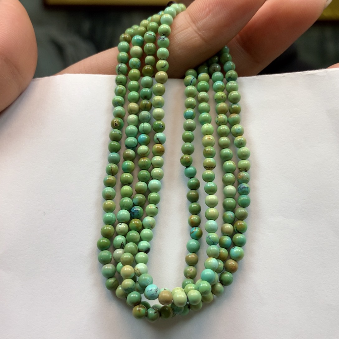 绿松石长链未镶嵌