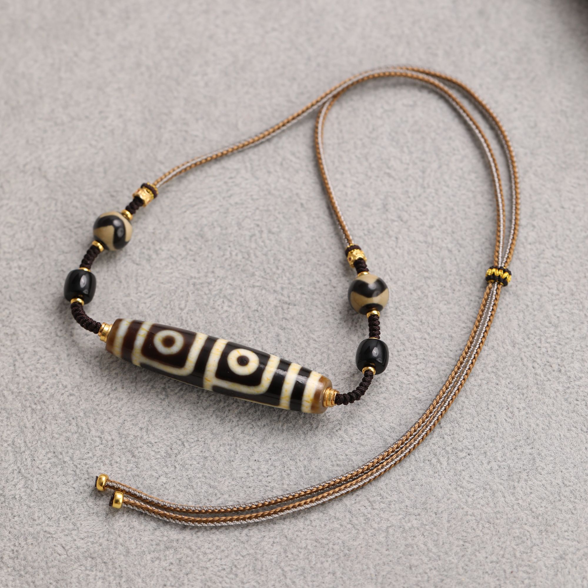 【观澜珠宝】玛瑙项链 复古民族风藏式潮流吊坠 多样发其一 2085