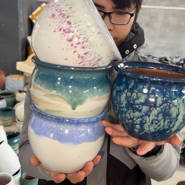 高度13口15啦啦花盆