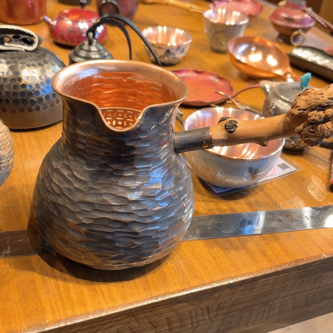 700煮茶罐手工锻打工艺