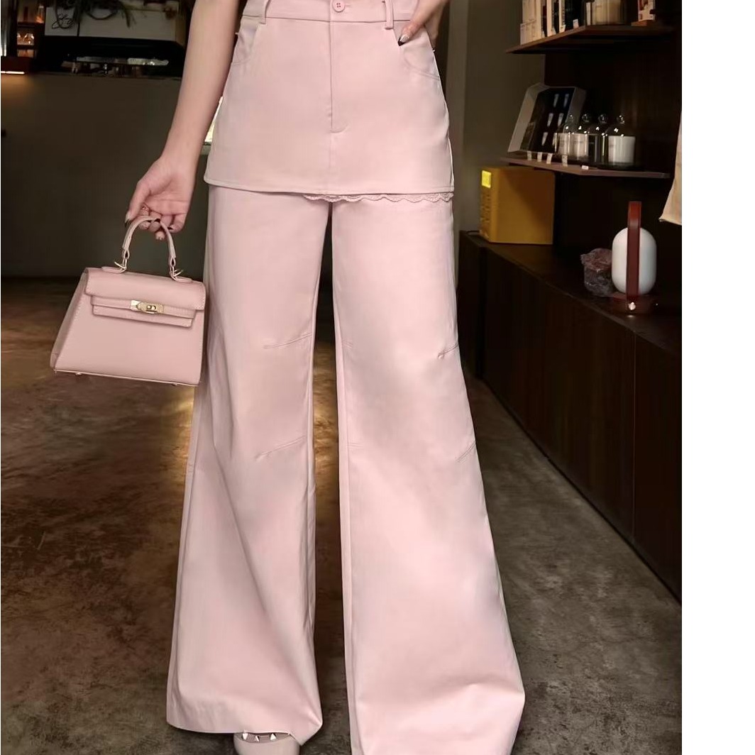 D31407南油爆款气质休闲女阔腿裤