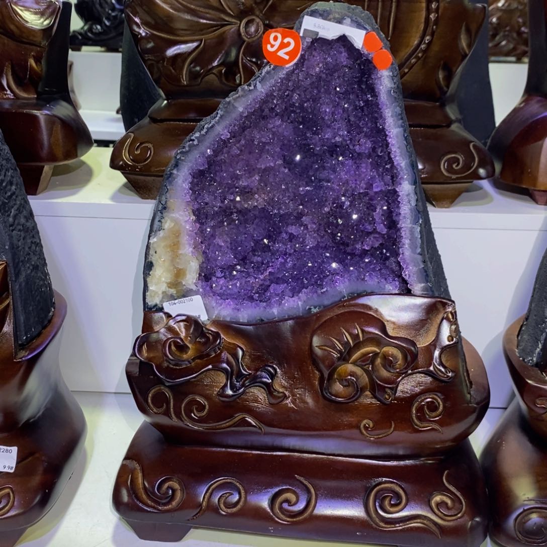 未镶嵌大型摆件（非配饰）紫晶
