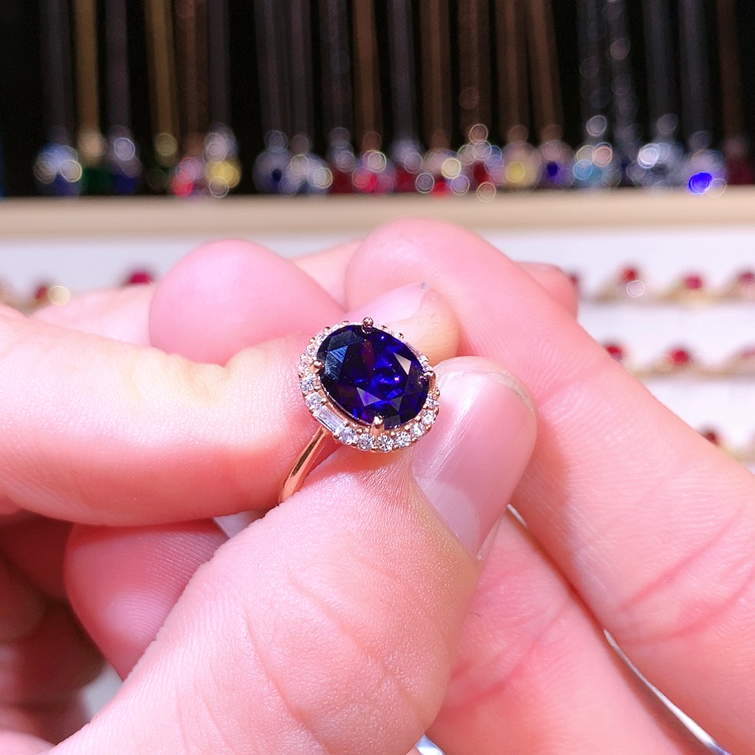 紫晶戒指银S925镶嵌111111111