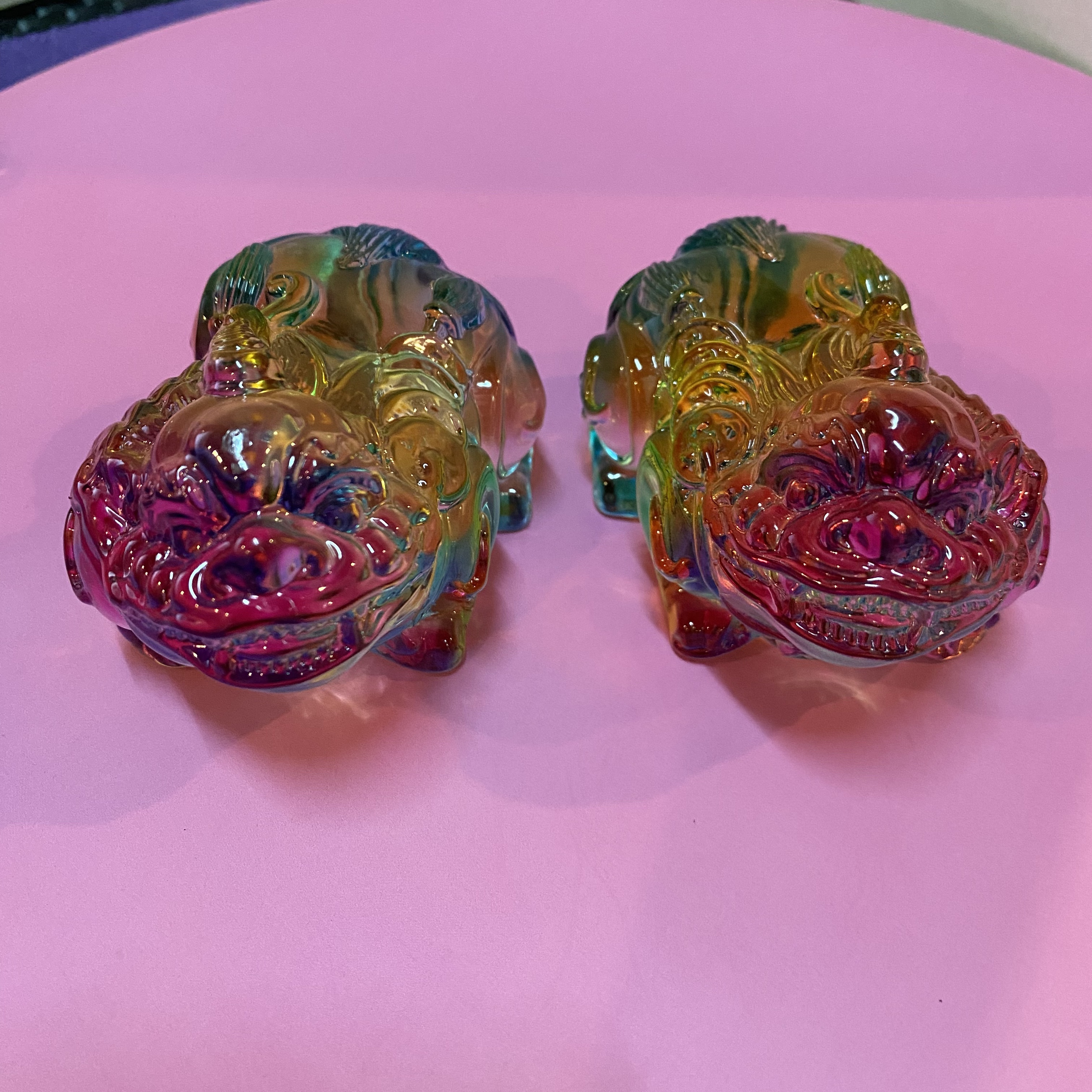 非金属陶瓷吊坠 （老银工厂4店）一对精品时尚招财貔貅摆件吊坠