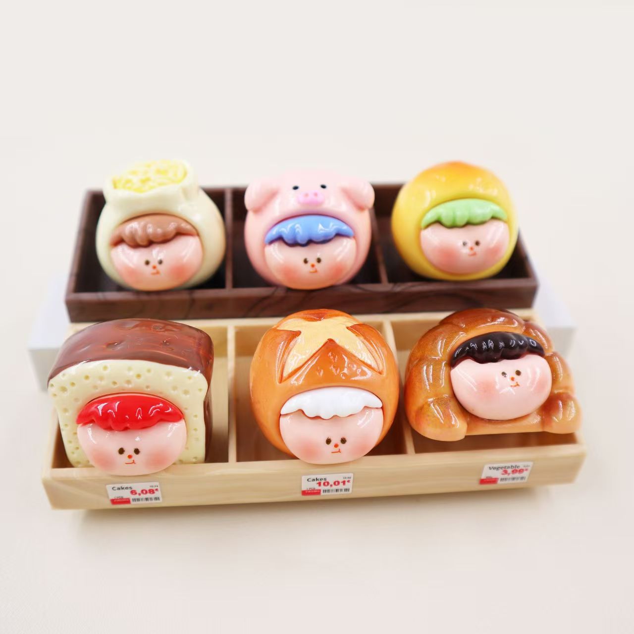 （哦哦拆盒）连连看包挂毛绒萌粒盲盒