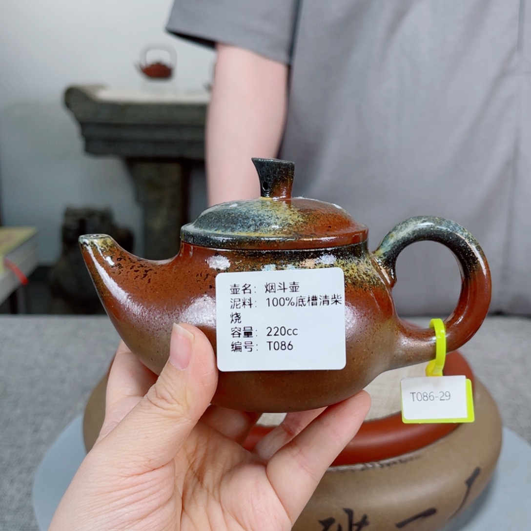 茶壶紫砂紫砂刻绘孤品