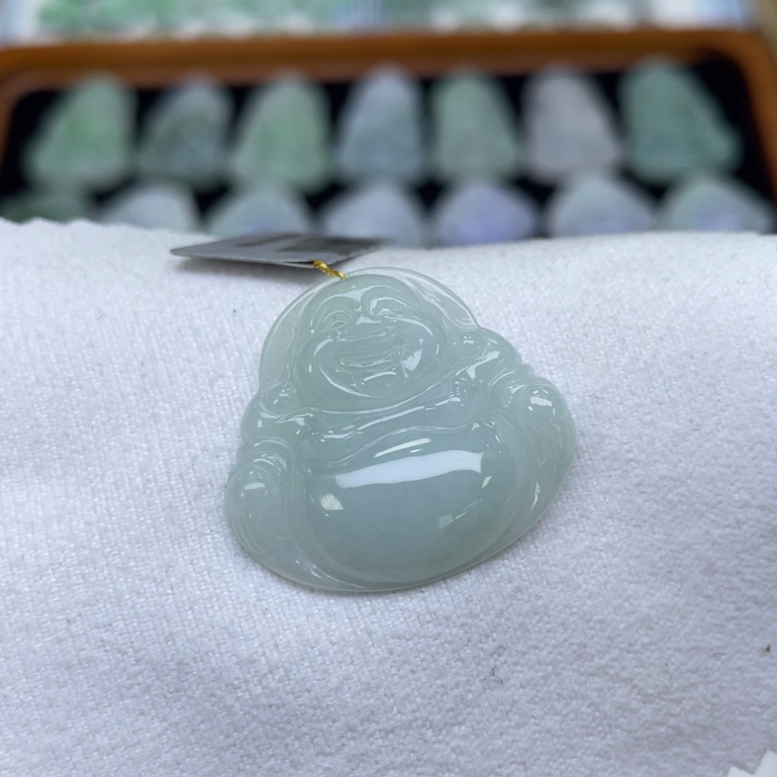 颈饰未镶嵌翡翠佛公