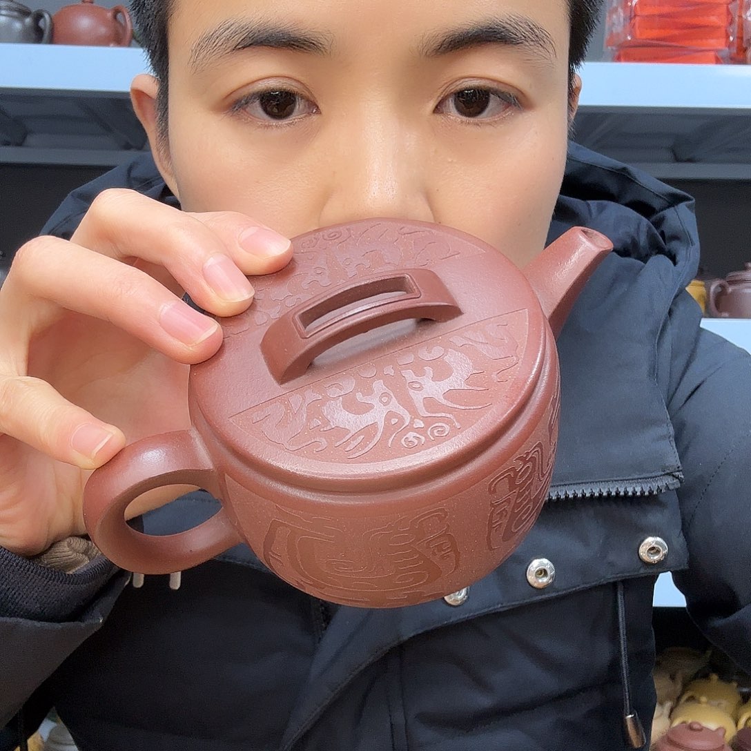 紫砂茶壶民间手艺人全手工制作