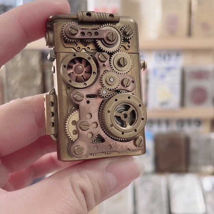 佐罗581纯铜纯手工齿轮托伦斯火机