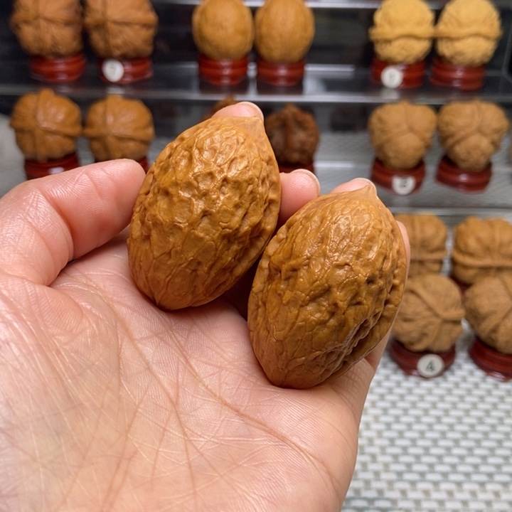 文玩核桃把件9乾坤指