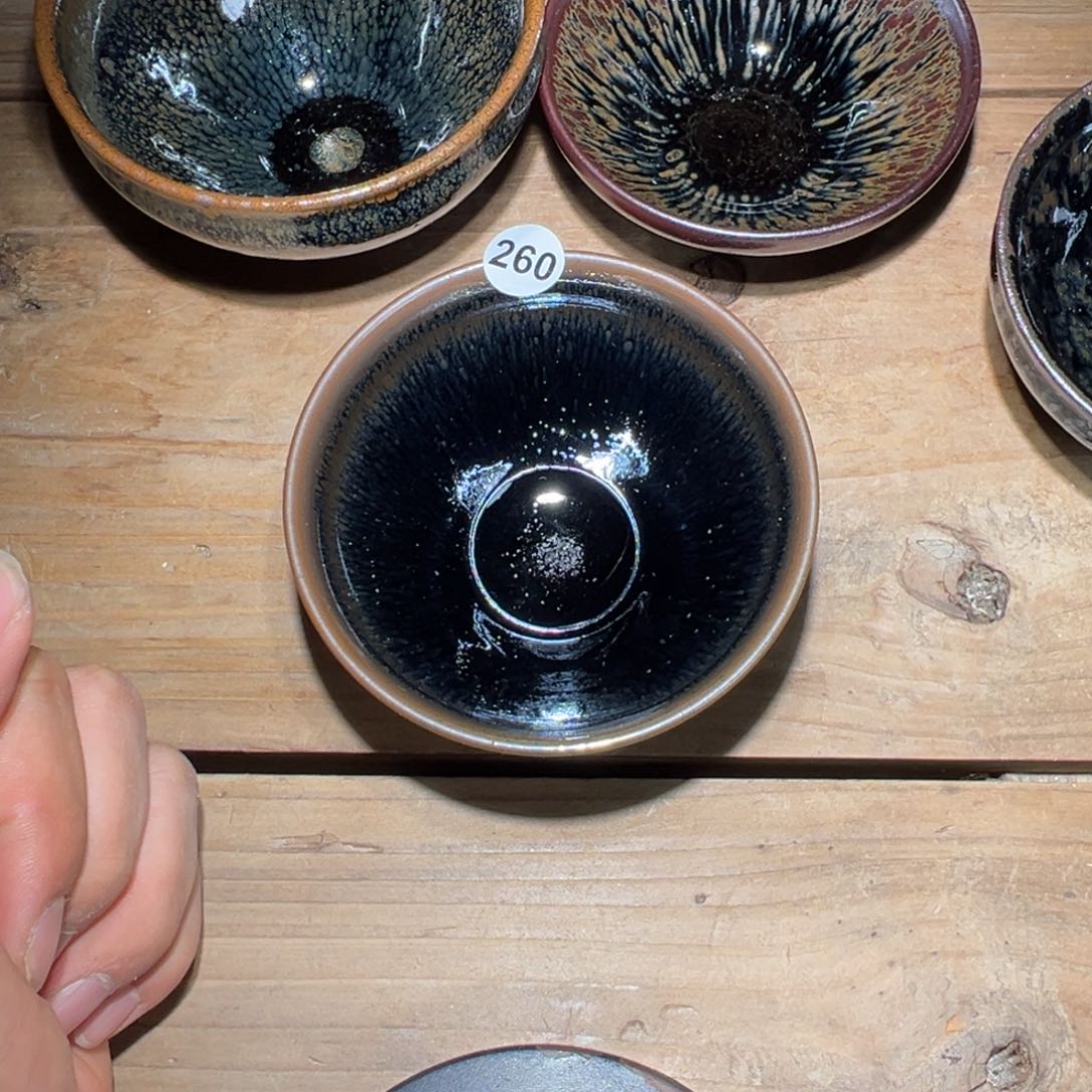 茶盏A***E老表精选柴烧260