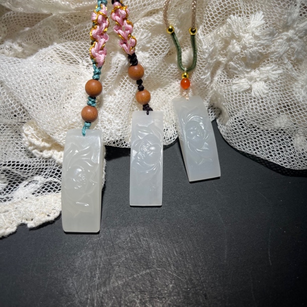 和田玉莲花小牌子多样性发货拍一发一