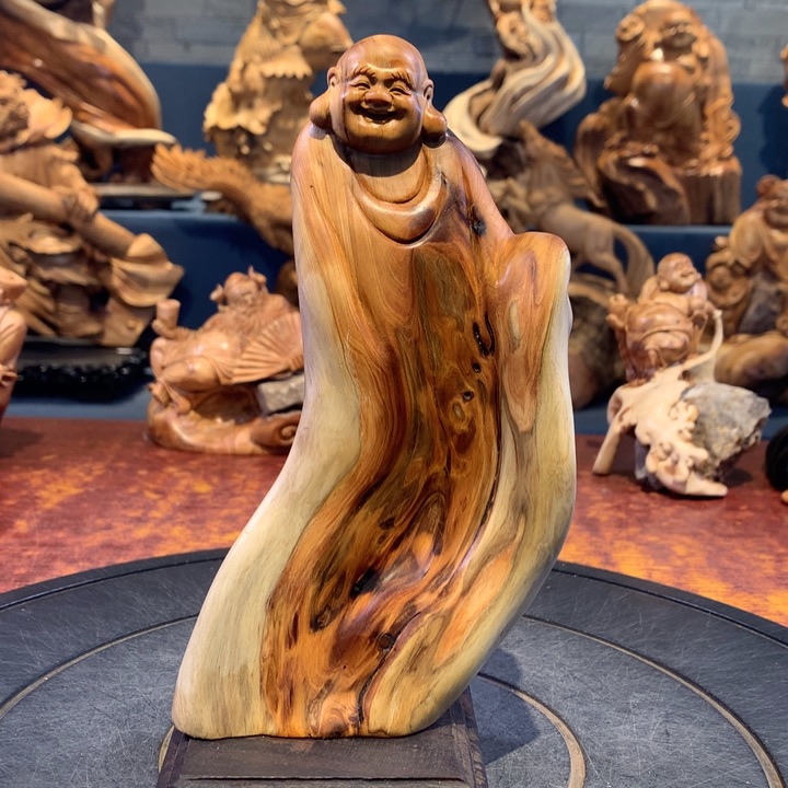 柏木（崖柏）根雕摆件