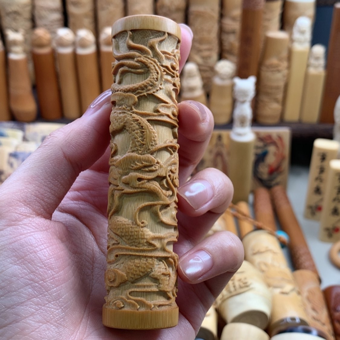 【闪购商品】竹实心竹哈哈哈哈哈龙