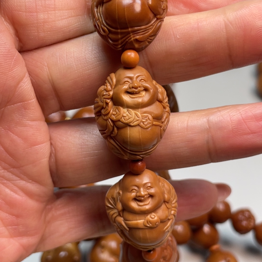 橄榄核手串/手链橄榄核雕工艺