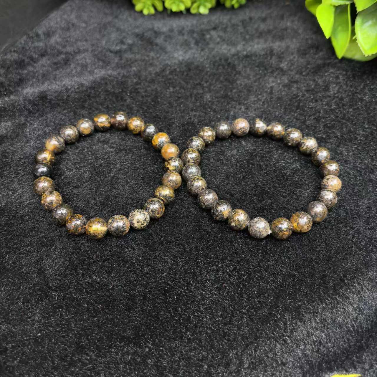 M2642【东齐珠宝】瑶光九品仙灵草翳珀手串-多样性发货只发一件