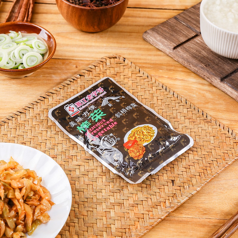 [一食严选]斜桥榨菜五连包袋装90g*5