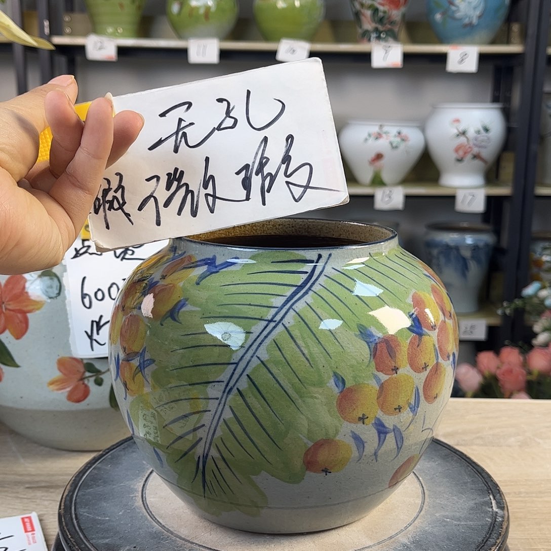 罐1xc景德镇陶瓷花盆