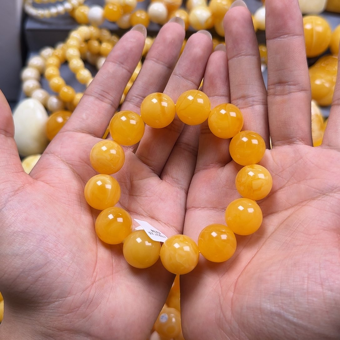 蜜蜡珠宝奇石未镶嵌17mm