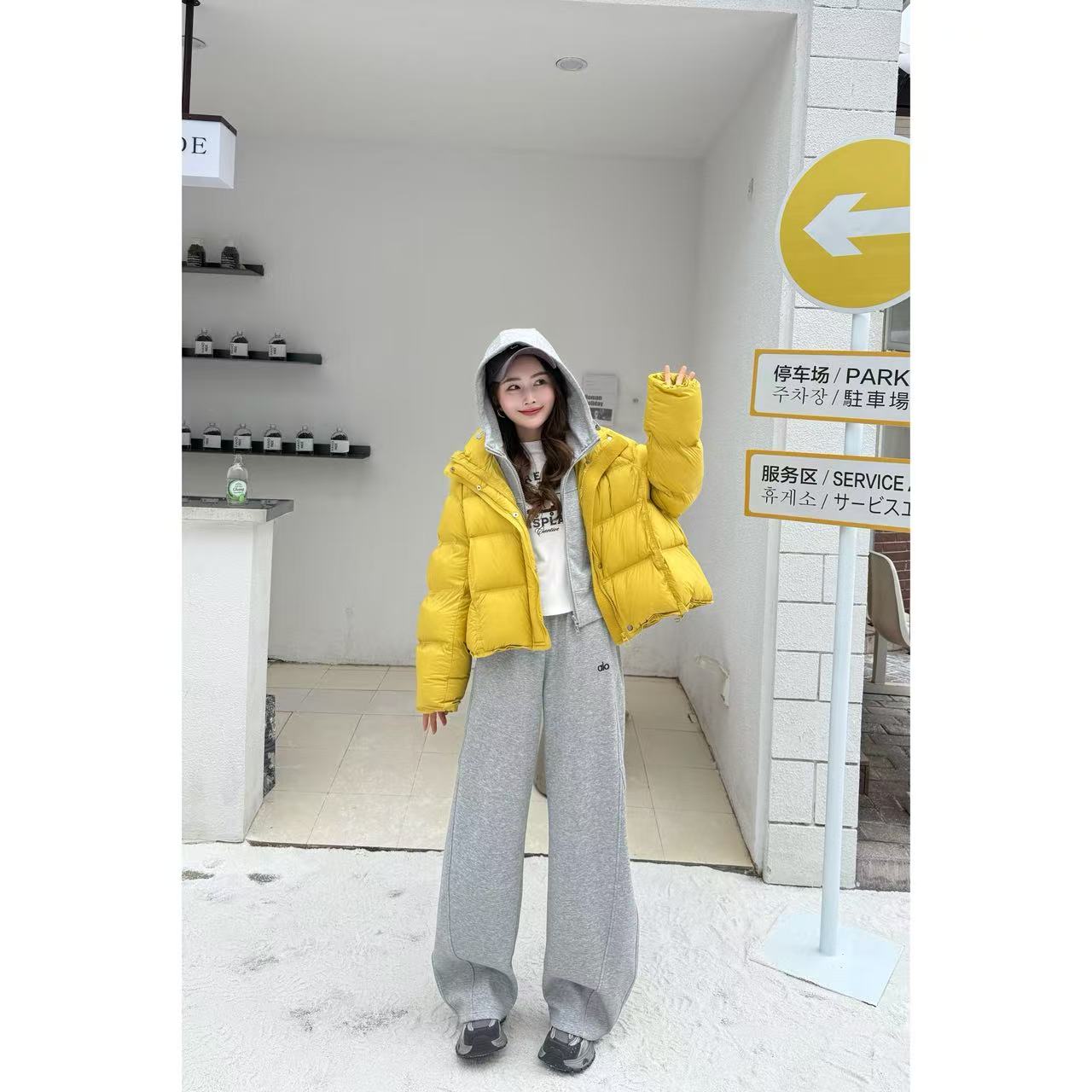 【定制小泡芙鸭】小允姐姐2025新款时尚高级羽绒服