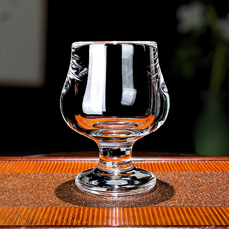 安享生活原矿水晶矮脚杯红酒杯高档酒具酒杯精致家用送礼佳品