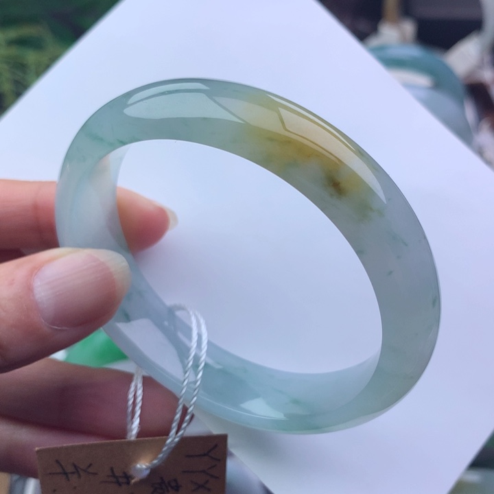 翡翠未镶嵌手镯天然翡翠手镯