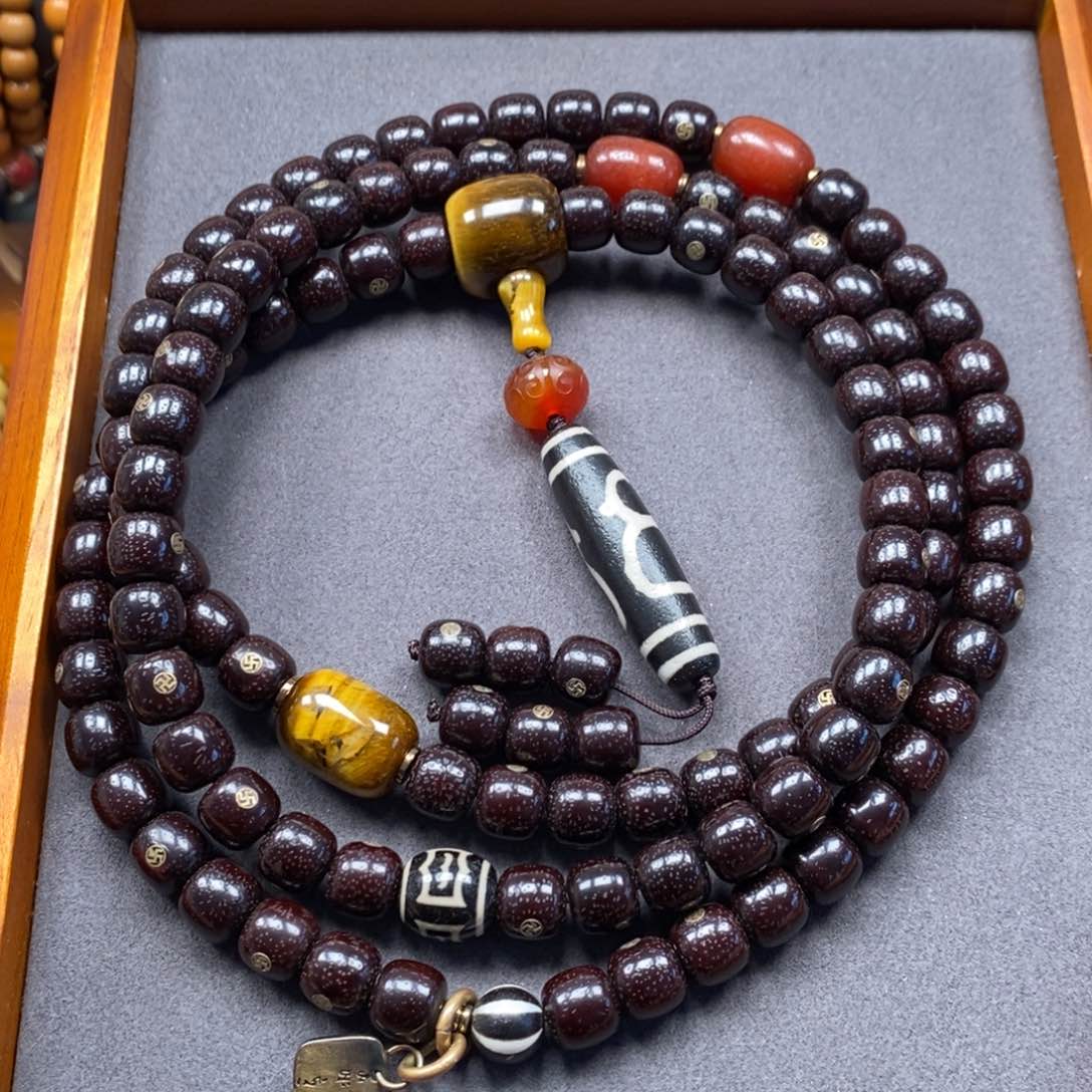 菩提吊坠未镶嵌朱砂供星月