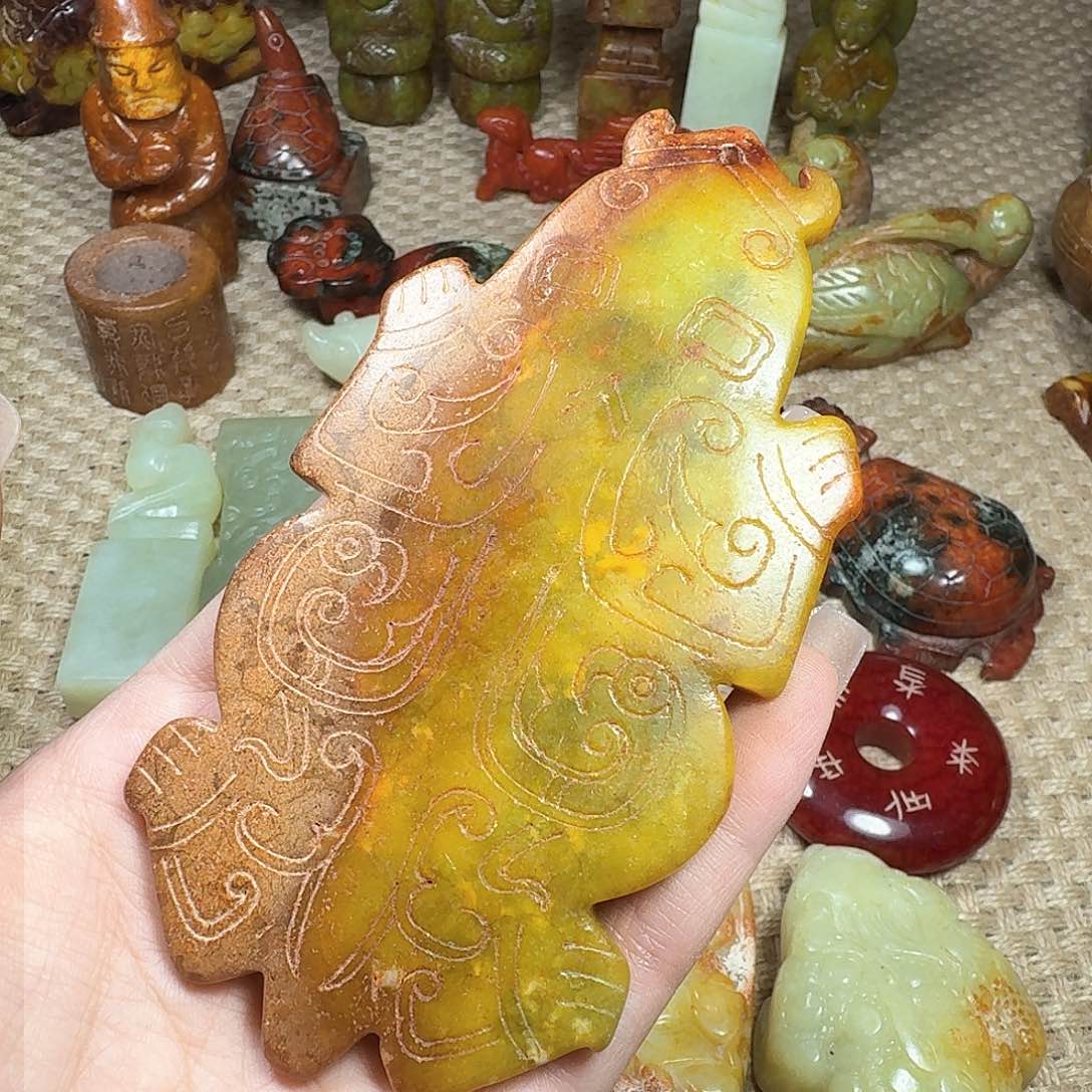 白玉菩提手串挂件