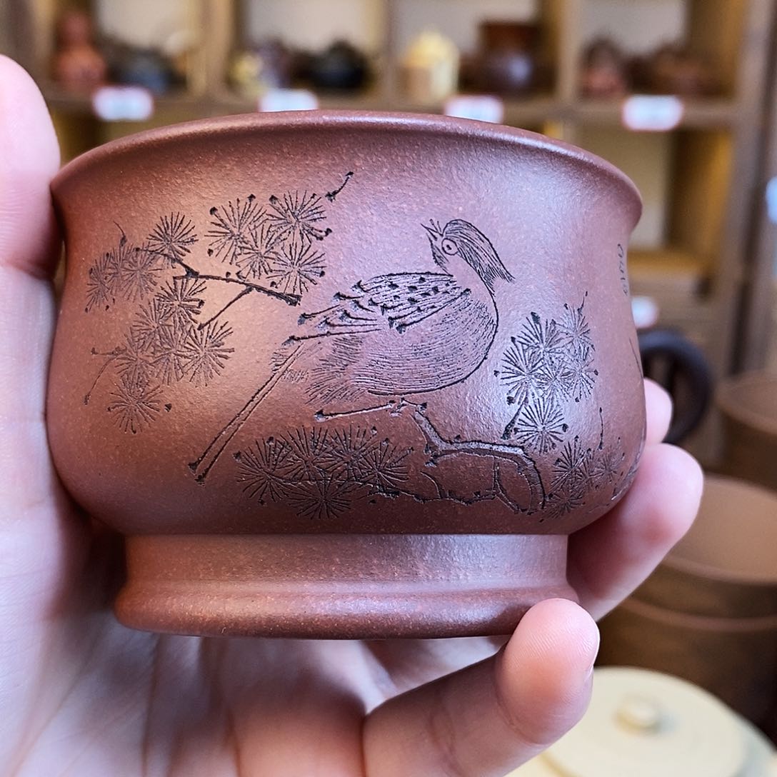 茶杯紫砂宜兴紫砂杯