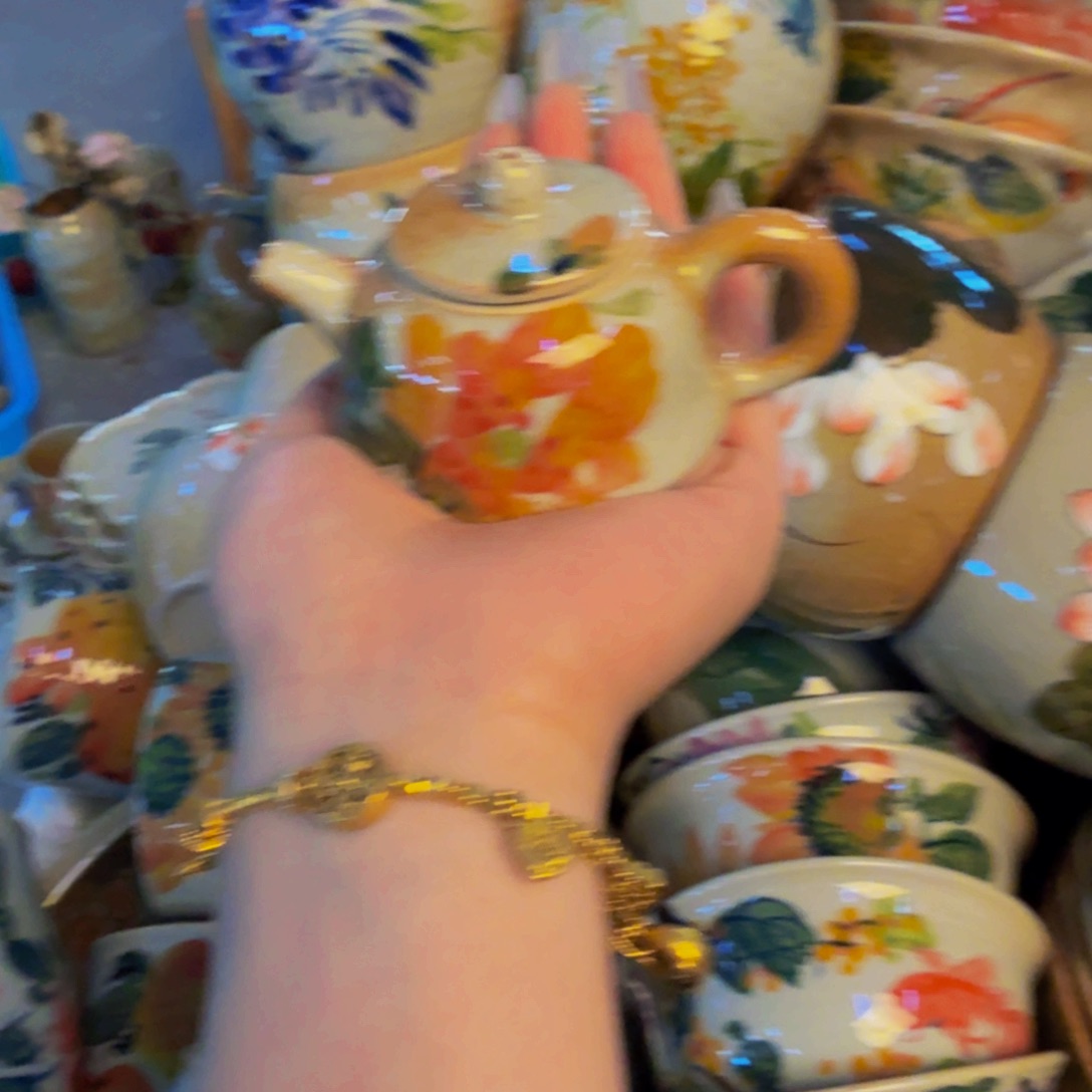 瓷片景德镇陶瓷手工手绘