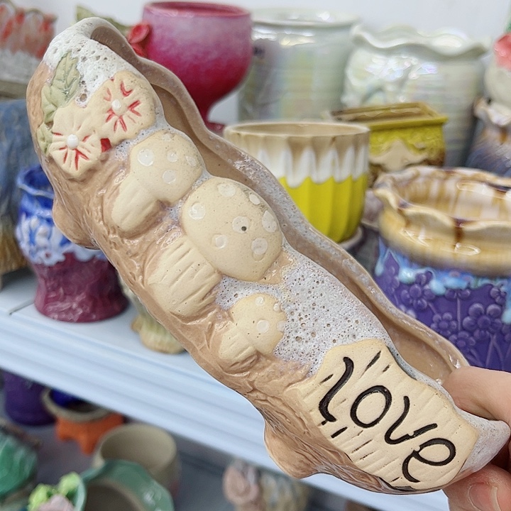 多肉绿植陶瓷花盆