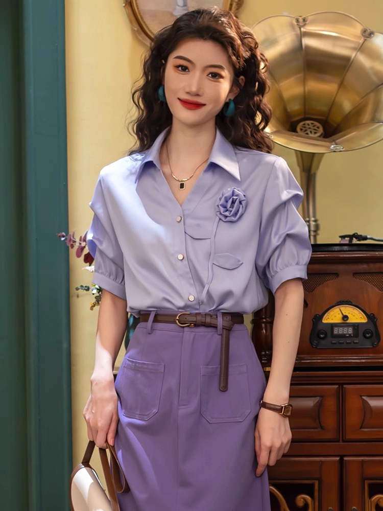 【551-600编码点这里】夏季新款气质时尚上衣女