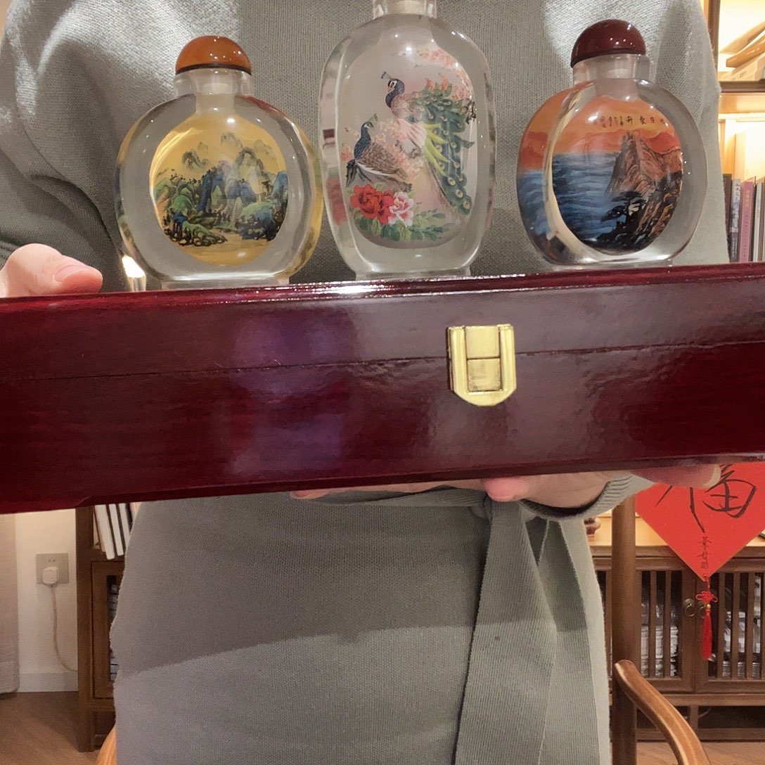 书法付老师没画壶一套