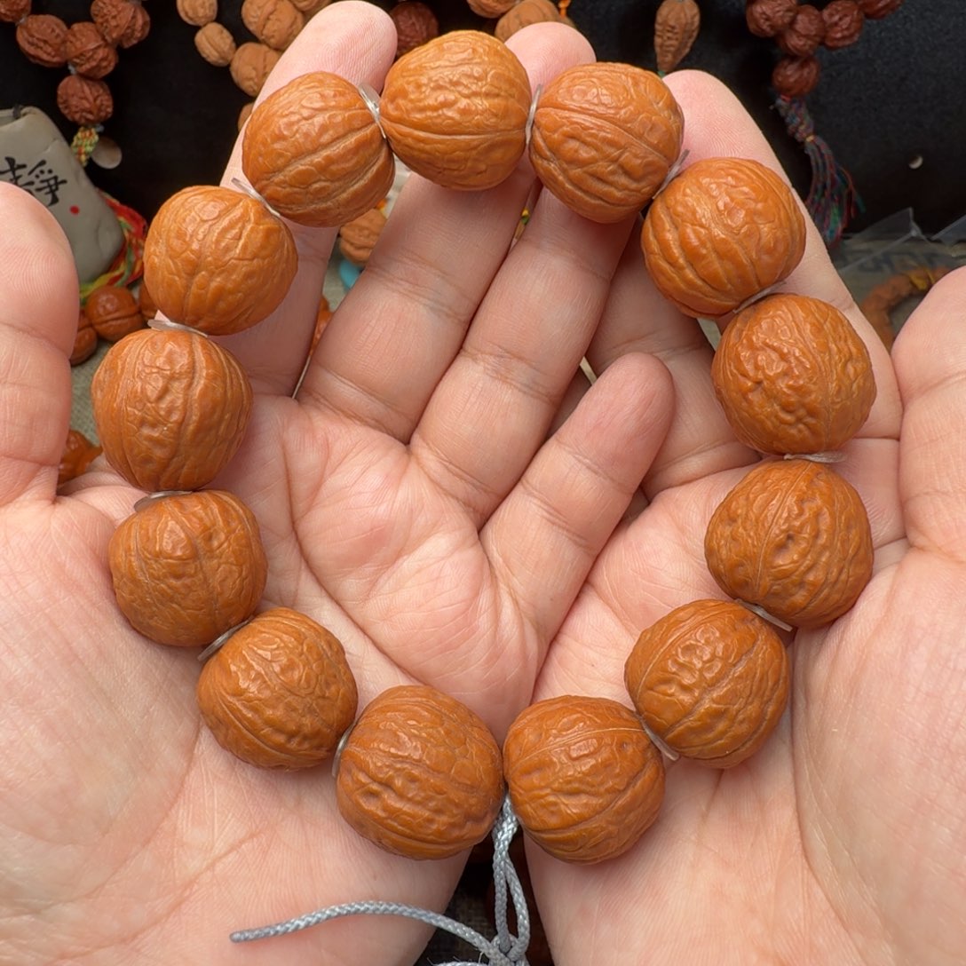 文玩核桃手串光头手串22
