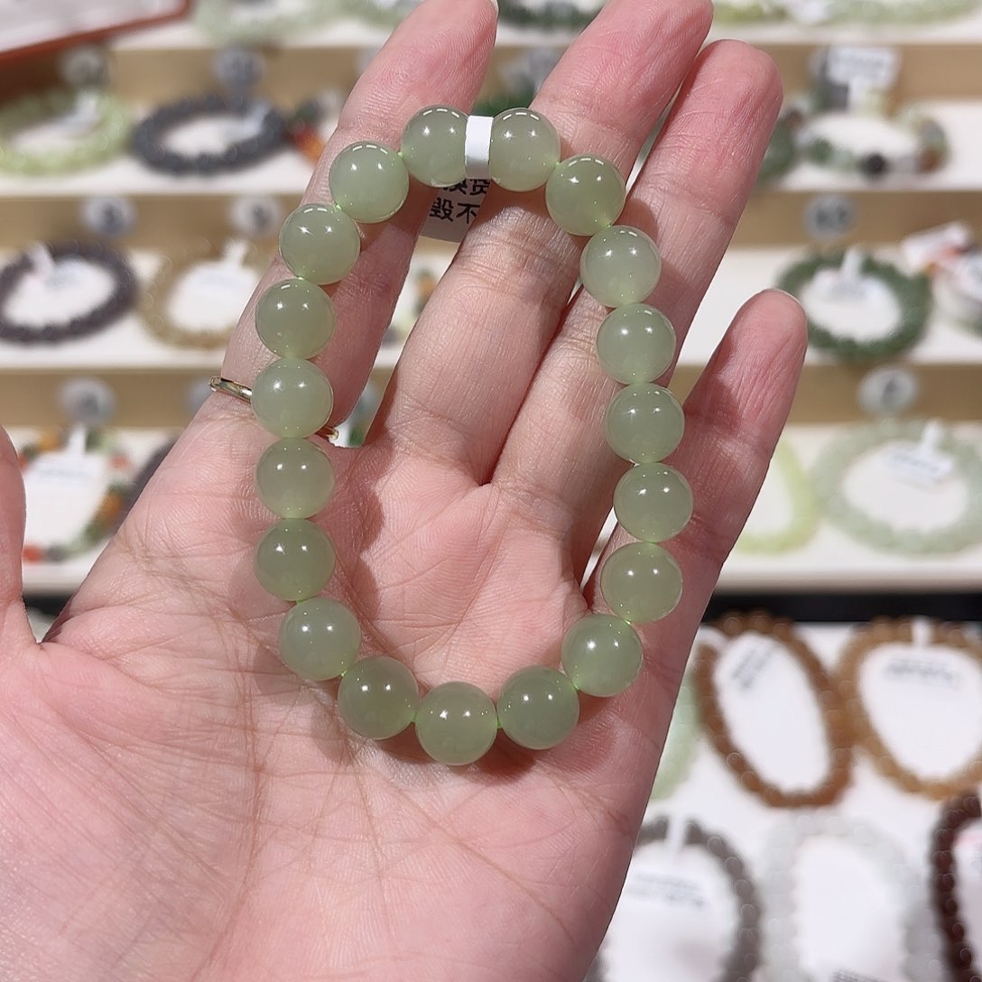 和田玉手链未镶嵌