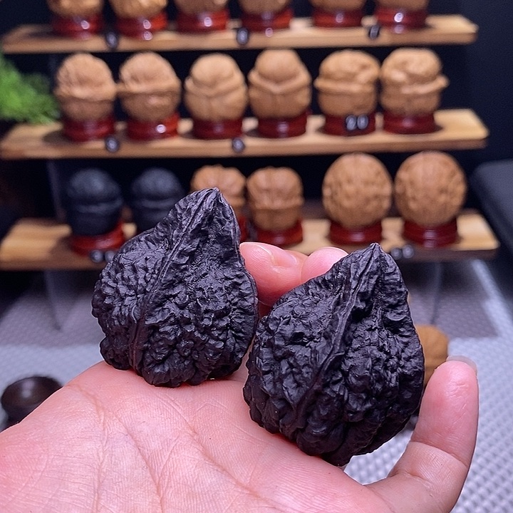 文玩核桃把件金蟾塔13