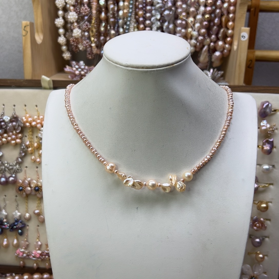 合金手绳淡水珍珠