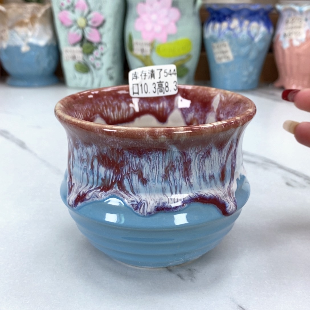 @夏西陶瓷花盆@@5544