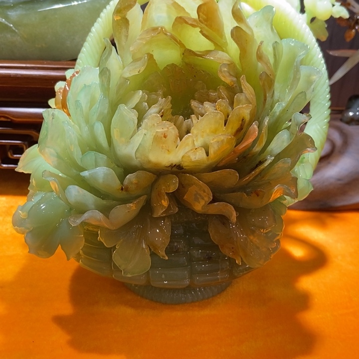 蛇纹石玉手把合金丽*妍