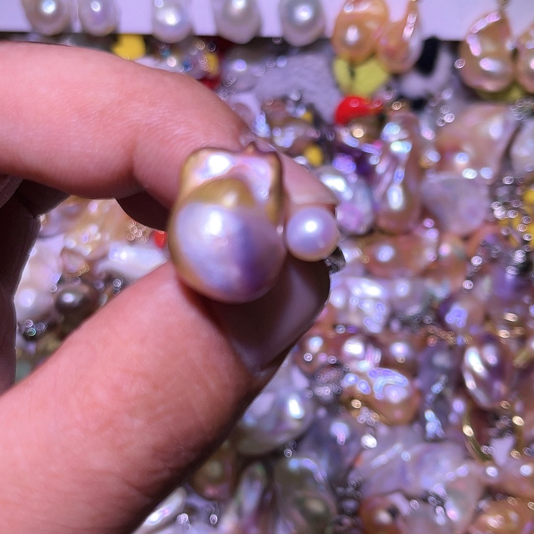 淡水珍珠未镶嵌吊坠(不含链)111