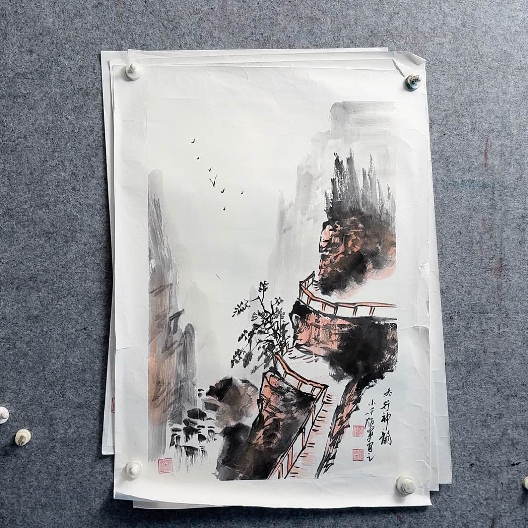 国画写生作品欣赏