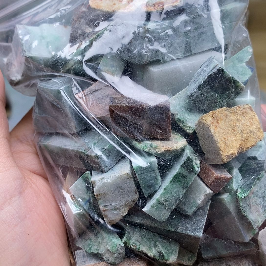 翡翠散珠缅甸翡翠A货