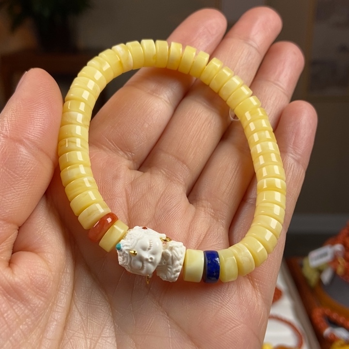 琥珀手链未镶嵌蜜蜡手串8